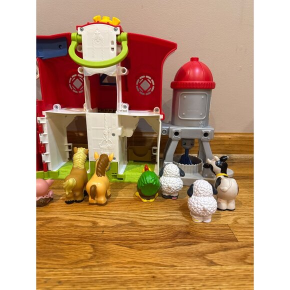 Fisher-Price Little People Farm Toy Playset With Smart Stages Learning Content - Picture 10 of 10